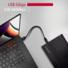 AXAGON EE35-GTR USB-C 3.2 Gen 1 - SATA 6G, Obudowa Zewnętrznego Dysku Twardego 3.5