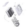 Jonsbo CR-1000 EVO CPU cooler 12cm ARGB Biały 1szt.-14966135