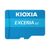 KIOXIA 128GB microSD KIOXIA Exceria (gen 2) UHS I U3 V30 with adapter