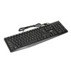 IBOX KLAWIATURA PRZEWODOWA ERIS, BLACK