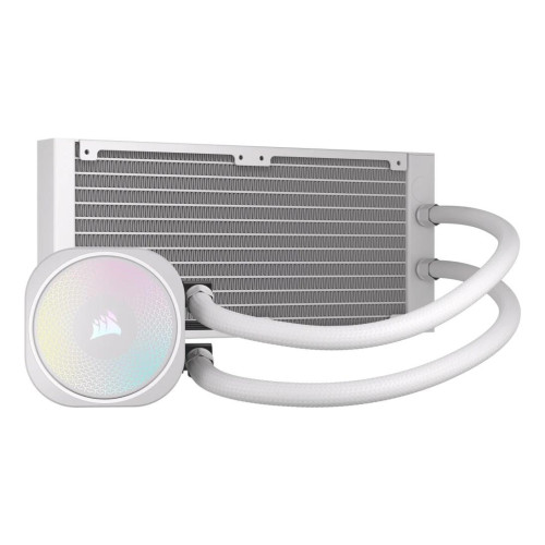 CORSAIR NAUTILUS 240 ARGB White, 240mm Radiator, Liquid CPU Cooler-14931269