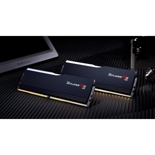G.SKILL RIPJAWS M5 RGB DDR5 2X48GB 5200MHZ CL40 XMP3 BLACK F5-5200J4040A48GX2-RM5RK-14946037