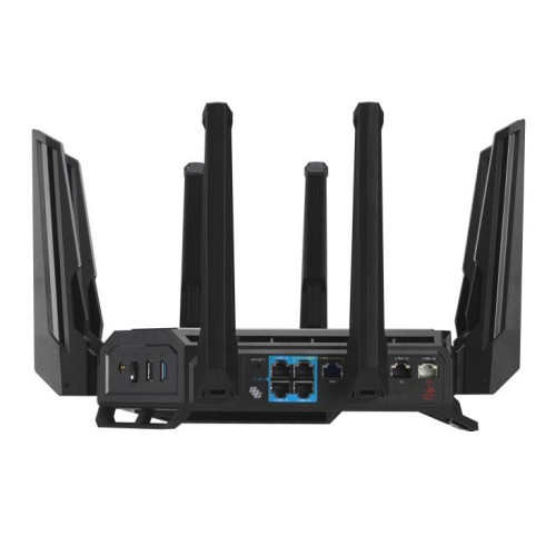 ASUS ROG Rapture GT-BE19000 router bezprzewodowy Multi-Gigabit Ethernet Trójpasmowy (2,4 GHz / 5 GHz / 6 GHz) Czarny, C