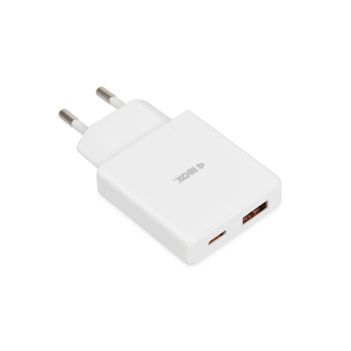 IBOX ŁADOWARKA UNIWERSALNA C-43 GAN PD30W SLIM USB A+C WHITE-14974994