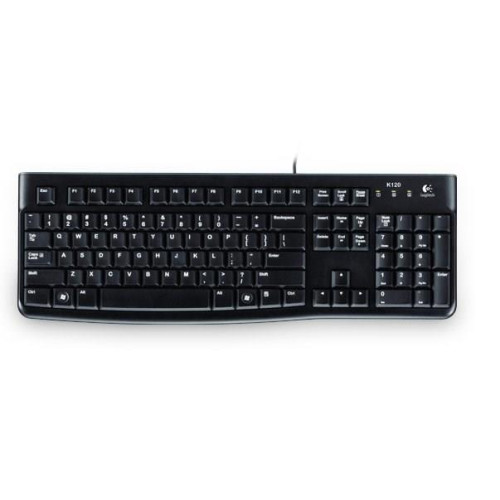 Klawiatura Logitech K120 920-002489 USB QWERTZ Niemiecki Czarny-14984686