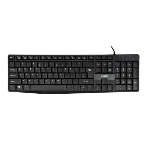 IBOX KLAWIATURA PRZEWODOWA ERIS, BLACK-14984744