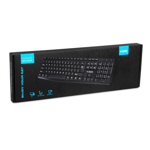 IBOX KLAWIATURA PRZEWODOWA ERIS, BLACK-14984745