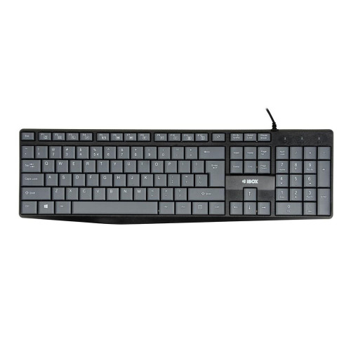 IBOX KLAWIATURA PRZEWODOWA ERIS, GREY-14984748