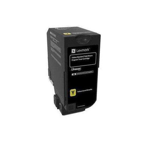 RETURN-TONER CARTRIDGE YELLOW/7K PAGES F. CS720/CS725/CX725