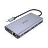 UNITEK HUB USB-C 2X USB 3.1, HDMI, DP, RJ45, SD-1502611