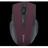 DEFENDER MYSZ BEZPRZEWODOWA ACCURA MM-665 RF BURGUND 1600DPI 6P 52668-1502766