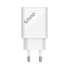 Ładowarka sieciowa USB Quick Charge Power Delivery 3.0 18W +1m kabel USB typ C, LA-05 C-15032254