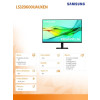 Monitor 32 cale ViewFinity S60UD IPS 2560x1440 WQHD 16:9 1xHDMI 2xDP(In+Out) 1xUSB-C 90W 3xUSB 3.0 LAN KVM 5ms PinP/PbyP