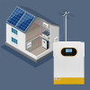Hybrydowy inwerter solarny Off-Grid 6.2kVA | 6.2W | 120A | MPPT |LCD | BMS | Sinus-15035057