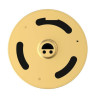 Bezprzewodowy dzwonek do drzwi z wizjerem DP2C (Golden)-15035444