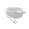 Kabel zasilający silikonowy USB-C - Lightning, USB 2.0 60W, certyfikat MFI, 0,5m Biały-15036197
