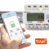 Trójfazowy elektroniczny licznik | miernik zużycia energii na szynę DIN | 400V | LCD | Wi-Fi-15038865