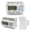 Trójfazowy elektroniczny licznik | miernik zużycia energii na szynę DIN | 400V | LCD | Wi-Fi-15038867