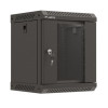 Szafa instalacyjna rack wisząca 10 cali 6U 300x300 czarna