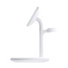 MagScape Ładowarka Indukcyjna 3w1 MagSafe magnetyczna Biała-15041842