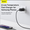 BASEUS ŁADOWARKA SIECIOWA Z KABLEM USB-C DO USB-C TZCCSUP-L01 SUPER SI 1C 25W CZARNA-15052148