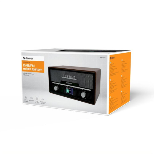 Denver MDA-525DW Osobisty odtwarzacz CD Drewno-15017253