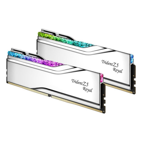 G.SKILL TRIDENT Z5 ROYAL RGB DDR5 2X16GB 7200MHZ CL34 XMP3 SILVER F5-7200J3445G16GX2-TR5S-15019689