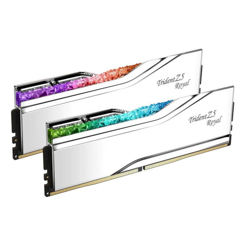 G.SKILL TRIDENT Z5 ROYAL RGB DDR5 2X16GB 7200MHZ CL34 XMP3 SILVER F5-7200J3445G16GX2-TR5S-15019690