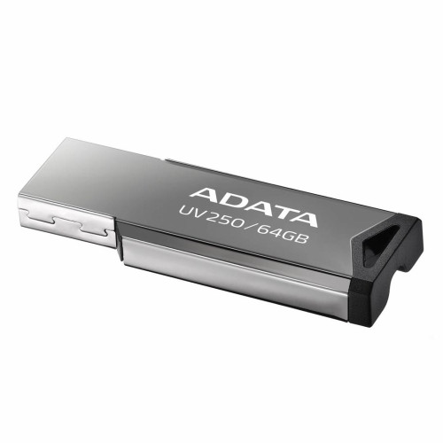 Pendrive ADATA UV250 AUV250-64G-RBK (64GB; USB 2.0; kolor srebrny)-1502446