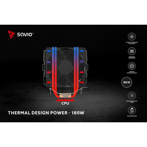 Chłodzenie procesora CPU Vortex-15032396