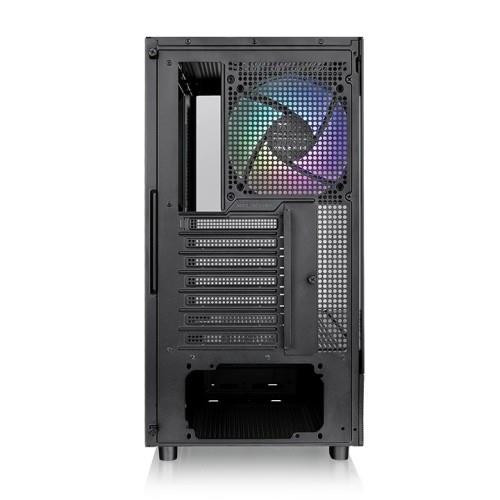 Obudowa View 270 Tempered Glass, szklany bok, CT140 Fan - Czarna-15034647