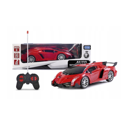 Auto wyścigowe R/C Toys For Boys czerwone