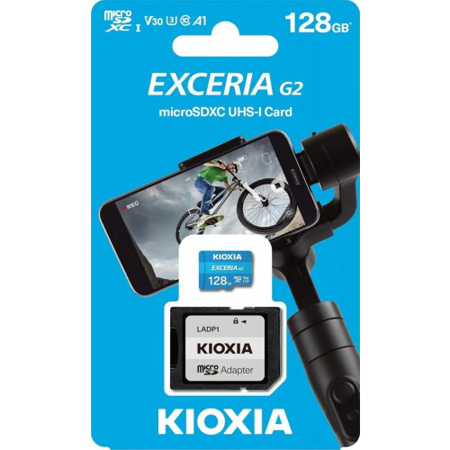 Karta microSD 128GB Gen2 UHS-I U3 V30 adapter Exceria-15038770