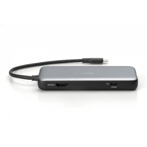 Stacja dokująca USB Typ C 7-portów HDMI 4K/60Hz PD 3.0