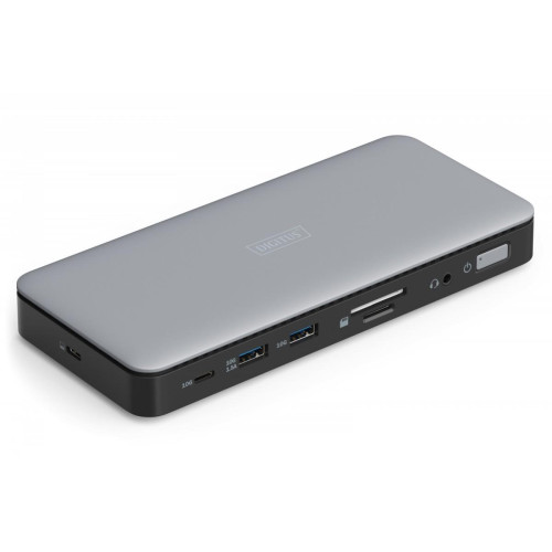 Stacja dokująca USB Typ C 11-portów 2x HDMI 1x DisplayPort 4K/60Hz DC-Jack 150W