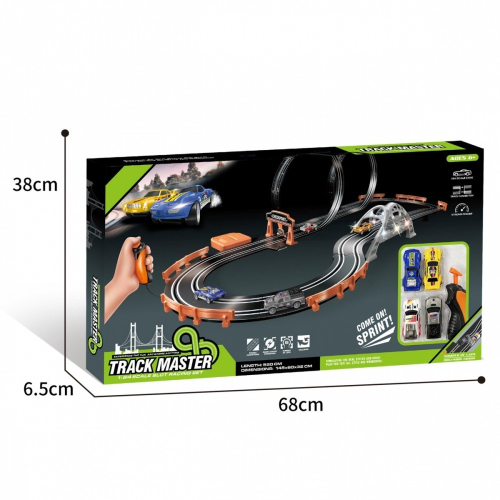 Tor wyścigowy 1:64 z pętlami tor 5,2 m-15040425