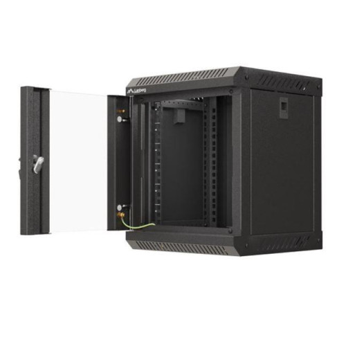 Szafa instalacyjna rack wisząca 10 cali 6U 300x300 czarna-15041220