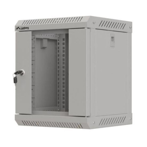 Szafa instalacyjna rack wisząca 10 cali 6U 300x300 szara-15041225