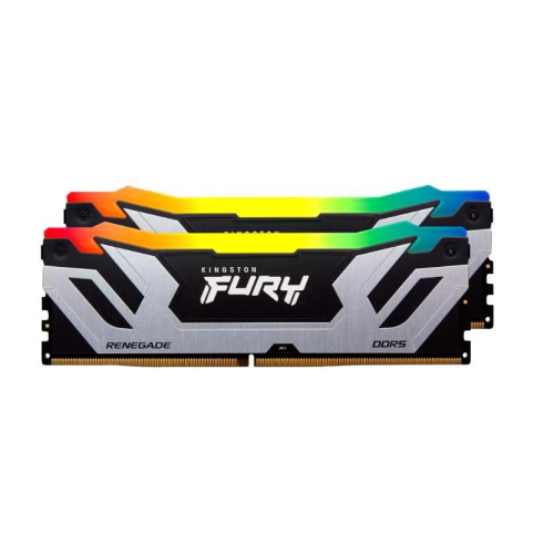 Pamięć DDR5 Fury Renegade Silver RGB 48GB(2*24GB)/8400 CL40