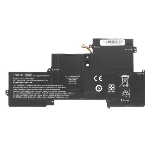 Bateria BR04XL do HP EliteBook Folio 1020 G1 4200 mAh (32 Wh) 7.6V (7.4V)-15041382