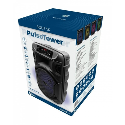 Głośnik Bluetooth 5.3 EDR PulseTower 1000W Funkcja Karaoke SQ1006-15041413