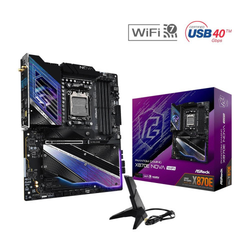 Płyta główna X870E NOVA WIFI AM5 4DDR5 M.2 ATX