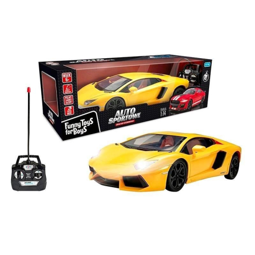 Auto R/C TFB żółte