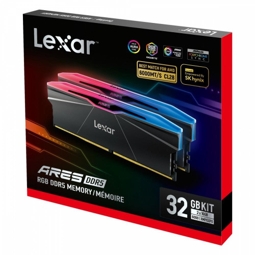Pamięć DDR5 ARES RGB Black 32GB(2*16GB)/6000 CL28-15042046