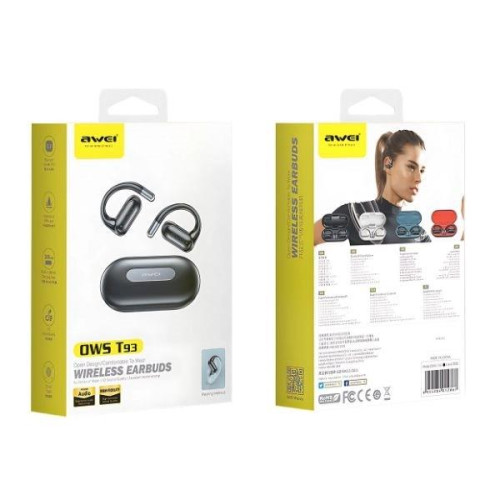 Słuchawki Bluetooth 5.4 T93 OWS czarne-15042159
