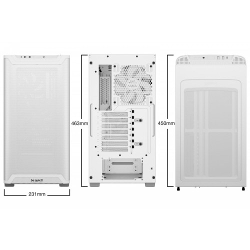 Obudowa Pure Base 501 Airflow Window White-15066146
