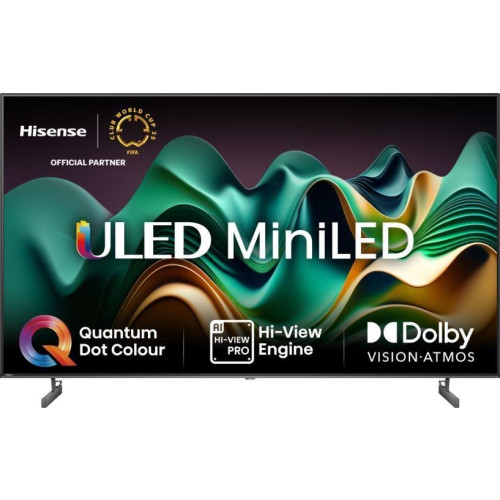 Telewizor Hisense 55U6NQ 55" MINILED 4K VIDAA Dolby Vision Dolby Atmos Smart TV HDMI 2.1 Czarny
