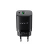 Ładowarka Havit USB-A+USB-C UC30 EU (czarny)-15104402
