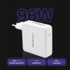 Qoltec Ładowarka sieciowa FAST 96W | 5-20V | 3- 4.7A | USB C PD | Laptop | Smartfon | Biała-15104406