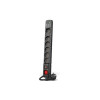 ACAR W2436 ochrona przeciwprzepięciowa Czarny 6 x gniazdo sieciowe 230 V 1,5 m-15104955